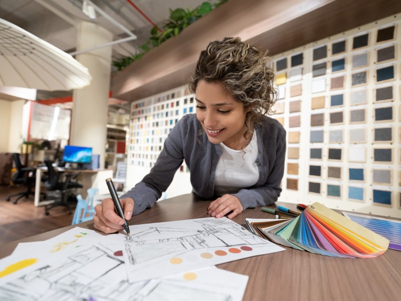 Como é a atuação nas áreas de Design de Interiores?